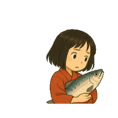 [LINEスタンプ] サクラマス海櫻まさこ