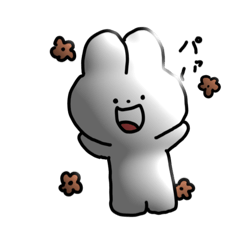 [LINEスタンプ] ぷっくり＆ノーマルスタンプ