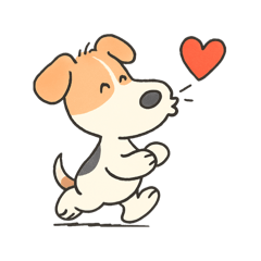 [LINEスタンプ] ワイヤーフォックステリアのWileyくん