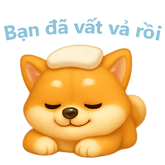 [LINEスタンプ] 柴犬の日常スタンプ【ベトナム語】
