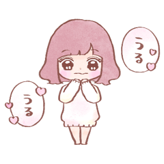 [LINEスタンプ] 使いやすい❤️女の子のスタンプ2