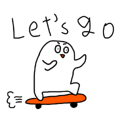[LINEスタンプ] おばけのばっけちゃん