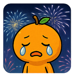 [LINEスタンプ] 花火とプカプカミカン@SFW