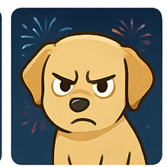 [LINEスタンプ] 花火とニコニコラブラドール@SFW