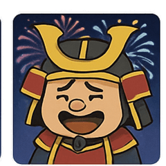 [LINEスタンプ] 花火とビシッと将軍@SFW