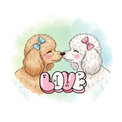 [LINEスタンプ] トイプー溺愛