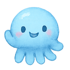 [LINEスタンプ] 海塩ジェリー癒しパック