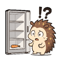 [LINEスタンプ] ビビりハリネズミ＊ピリ日常スタンプ5
