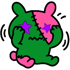 [LINEスタンプ] [アレンジ用]好きに使ってうさぎ4