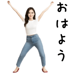 [LINEスタンプ] 踊る！JD