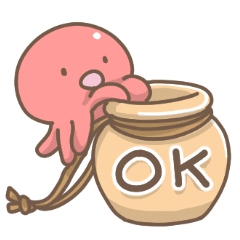 [LINEスタンプ] すいすい海のいきもの3(でか文字）