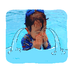 [LINEスタンプ] 甥っ子ズサマー沖縄 