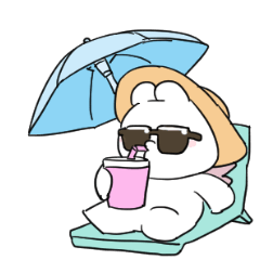 [LINEスタンプ] すこぶる動くぷちフレンズ【夏】