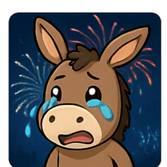 [LINEスタンプ] 花火とニコニコロバ@SFW