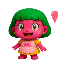 [LINEスタンプ] みぃちゃんの動くスタンプ 