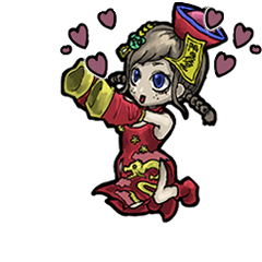 [LINEスタンプ] アンデッド動く⚰️キョンシー女子