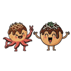 [LINEスタンプ] 日本料理の物語
