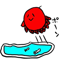 [LINEスタンプ] たこやきせんぱいver 3