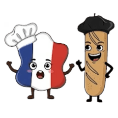 [LINEスタンプ] フランス料理の物語