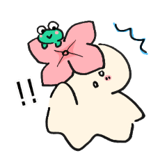 [LINEスタンプ] あじさいテルちゃん
