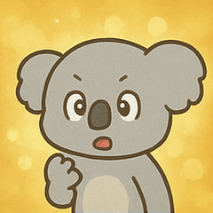 [LINEスタンプ] キラキラうとうとコアラ@SFW