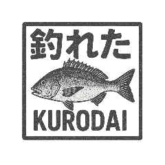[LINEスタンプ] 何が釣れた？