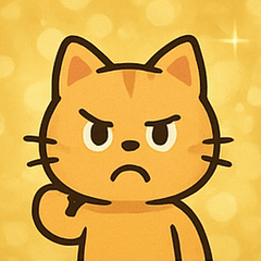 [LINEスタンプ] キラキラひげのネコ@SFW