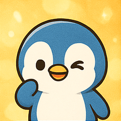 [LINEスタンプ] キラキラタキシードペンギン@SFW