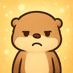 [LINEスタンプ] キラキラおててのラッコ@SFW