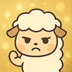 [LINEスタンプ] キラキラもこもこヒツジ@SFW