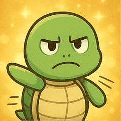 [LINEスタンプ] キラキラこうらのウミガメ@SFW