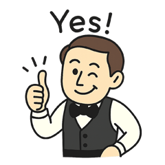 [LINEスタンプ] ソムリエが挨拶