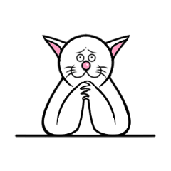 [LINEスタンプ] 沈黙の猫2