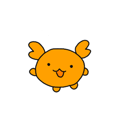 [LINEスタンプ] 偽物のカニちゃん
