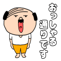 [LINEスタンプ] 【毎日使える】私はオヤジ40