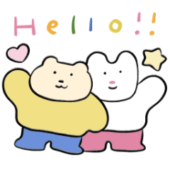 [LINEスタンプ] 毎日送りやすい！ゆるくやさしいものたち
