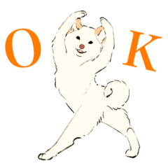 [LINEスタンプ] ヨガ柴さんの日常