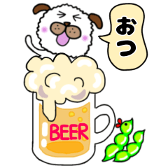 [LINEスタンプ] 近所の雑種犬☆ぺこ2☆
