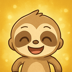 [LINEスタンプ] キラキラおめめのスローロリス@SFW