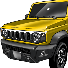 [LINEスタンプ] 車(SUV30)クルマバイクシリーズ
