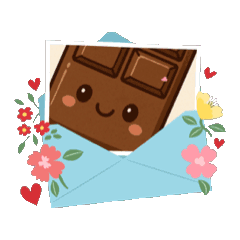 [LINEスタンプ] チョコレートの気持ち 
