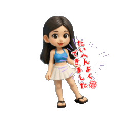 [LINEスタンプ] 箸神様の激励 