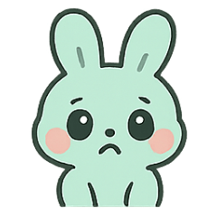 [LINEスタンプ] ミントバニー わくわく行進