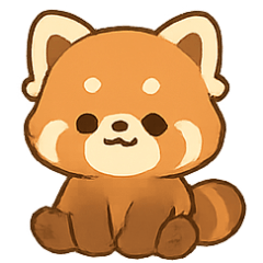 [LINEスタンプ] ふわもこレッサーパンダ しあわせパレード