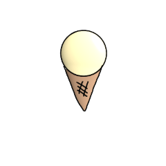 [LINEスタンプ] 美味しい？アイスクリームのスタンプ