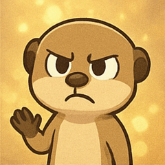 [LINEスタンプ] キラキラ警戒マングース@SFW