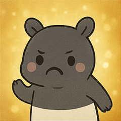 [LINEスタンプ] キラキラの夢見るバク@SFW