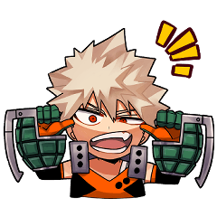 [LINEスタンプ] たぶん日常使い出きるバクゴーのかっちゃん