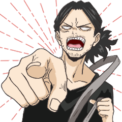 [LINEスタンプ] 【ヒロアカ】相澤先生！デフォルメ＆等身