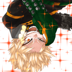 [LINEスタンプ] 爆豪勝己詰め！僕のヒーローアカデミア